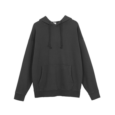 French Terry Long Sleeve Sweatshirts 50% Cotton 50% Polyester
