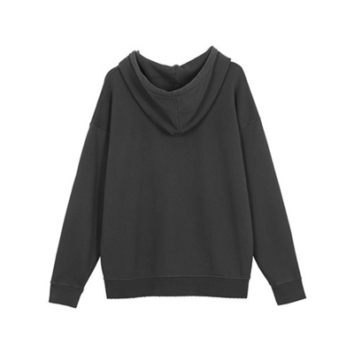 French Terry Long Sleeve Sweatshirts 50% Cotton 50% Polyester
