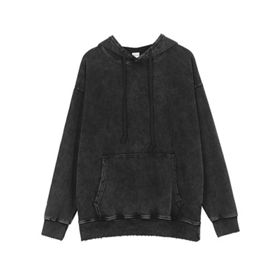 French Terry Long Sleeve Sweatshirts 50% Cotton 50% Polyester