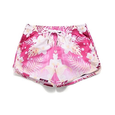 New Wide Leg Shorts Hot Pants Printed Flowers Totem Large Size Women'S Clothing