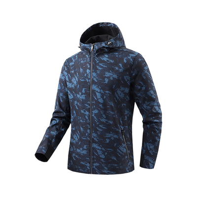 Unisex Water Resistance Breathable Jacket  Customized Design Outdoor Soft Shell Fleece  Windbreaker
