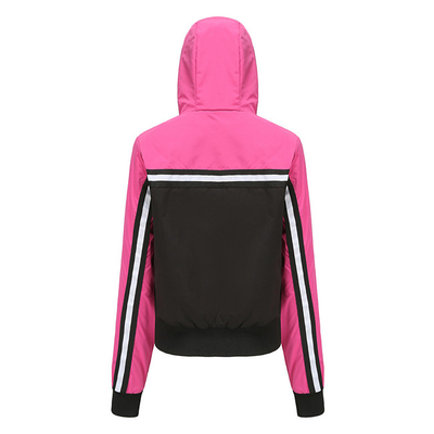 Thin Light Weight Women Coat Colorblock Casual Jackets Lady Spring Autumn Outdoor Waterproof Coat